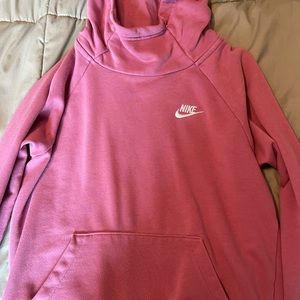 pink nike sweatshirt